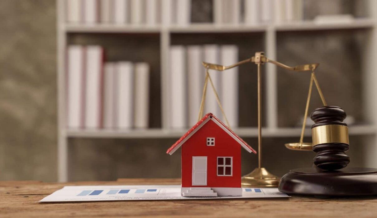 Real Estate Lawsuit involving a property dispute between buyers, sellers, and developers during a legal consultation.