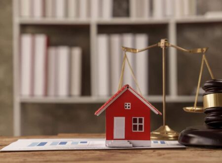 Real Estate Lawsuit involving a property dispute between buyers, sellers, and developers during a legal consultation.