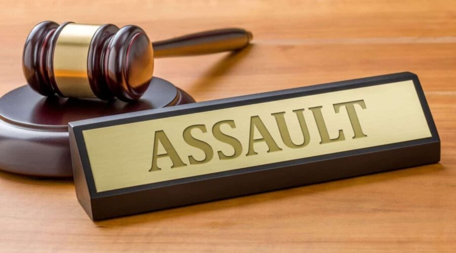Attempted Assault incident illustration showing a person threatening another in a public setting, representing an Attempted Assault and the importance of legal intervention and victim protection.