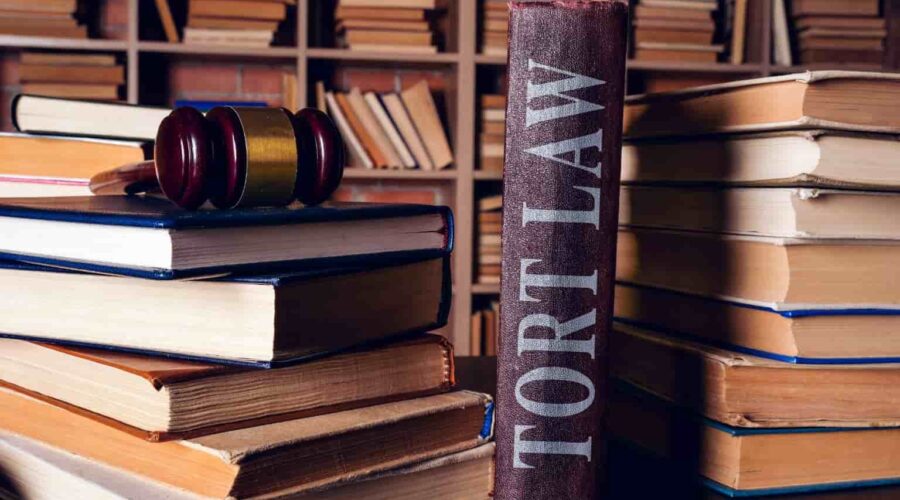 A courtroom-themed illustration representing aggravated battery, showing a violent physical altercation with a judge's gavel, legal documents, and police evidence symbolizing criminal charges.