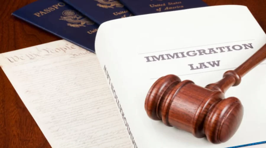 US immigration policy update 2026 showing immigration court and visa documents