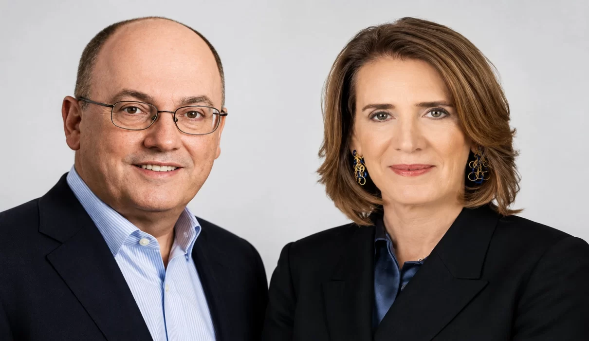 Steve Cohen and Ruth Porat net worth and earnings comparison graphic