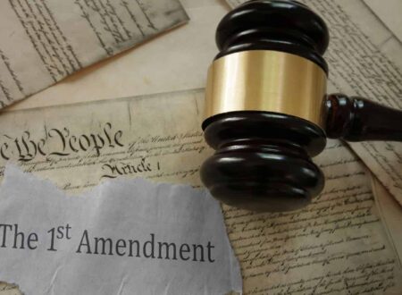 First Amendment lawsuit involving constitutional rights and freedom of speech in the United States.