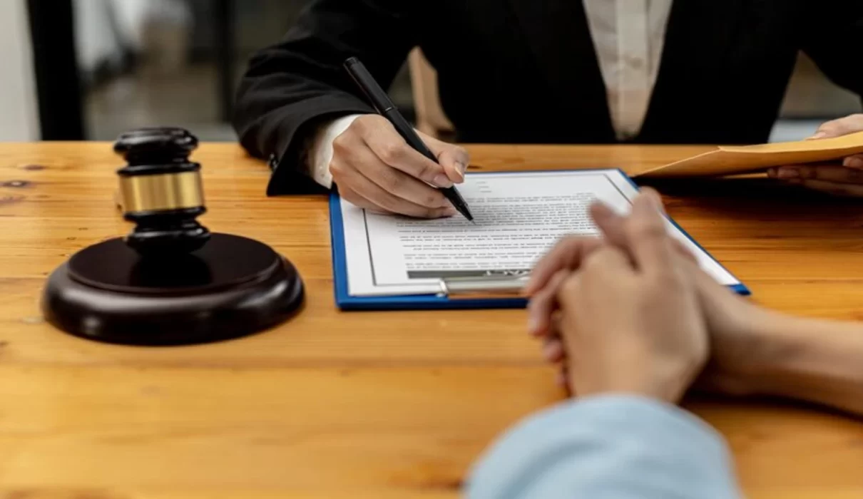Courtroom gavel and legal documents representing the Justin Baldoni Lawsuit