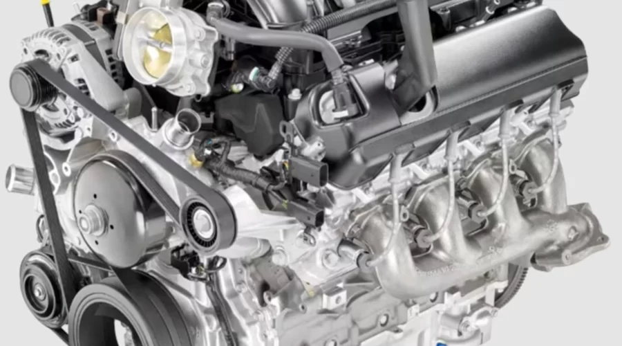Chevrolet Silverado engine bay showing the 6.2 liter L87 V8 engine tied to the GM V8 engine recall lawsuit