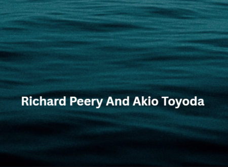 Richard Peery And Akio Toyoda